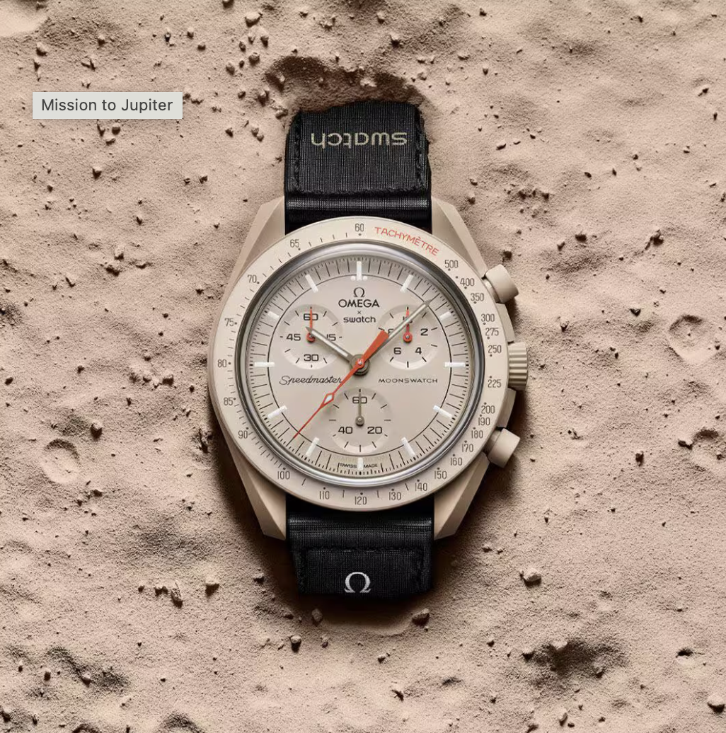 MOONSWATCH SWATCH X OMEGA MISSION TO JUPITER
