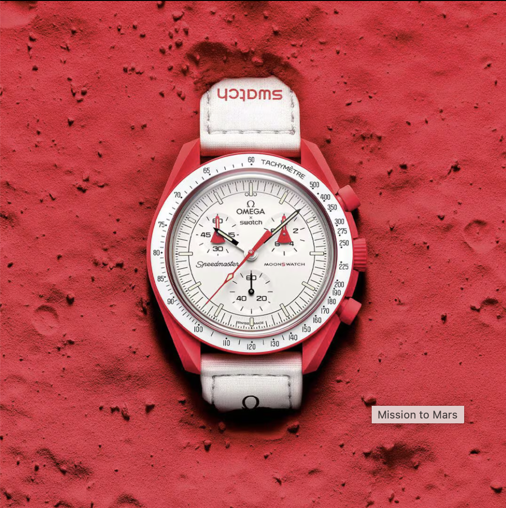 MOONSWATCH SWATCH X OMEGA MISSION TO MARS