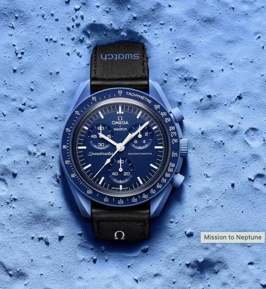 MOONSWATCH SWATCH X OMEGA MISSION TO NEPTUNE