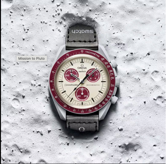 MOONSWATCH SWATCH X OMEGA MISSION TO PLUTO